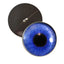 Blue Violet Zombie Sew-On Button Glass Eyes - Prismatic Fiber Arts