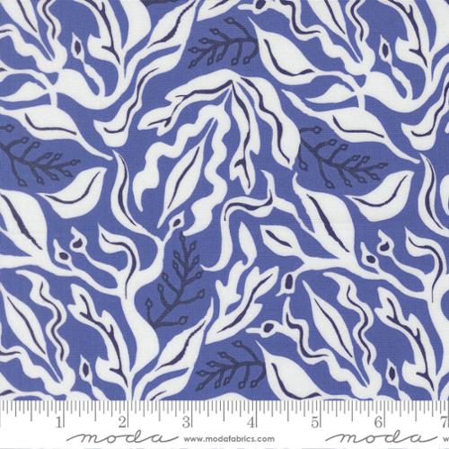 Blue Whale Under the Sea Reef Cotton 44"/45" Fabric Per Yard - Prismatic Fiber Arts