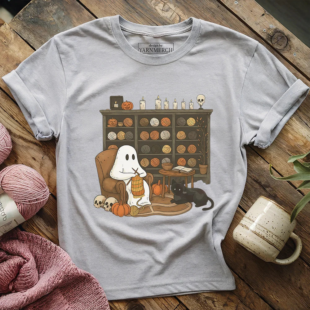 Boo Yarn T-shirt - Prismatic Fiber Arts