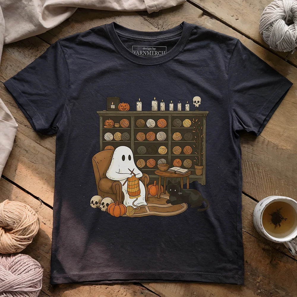 Boo Yarn T-shirt - Prismatic Fiber Arts