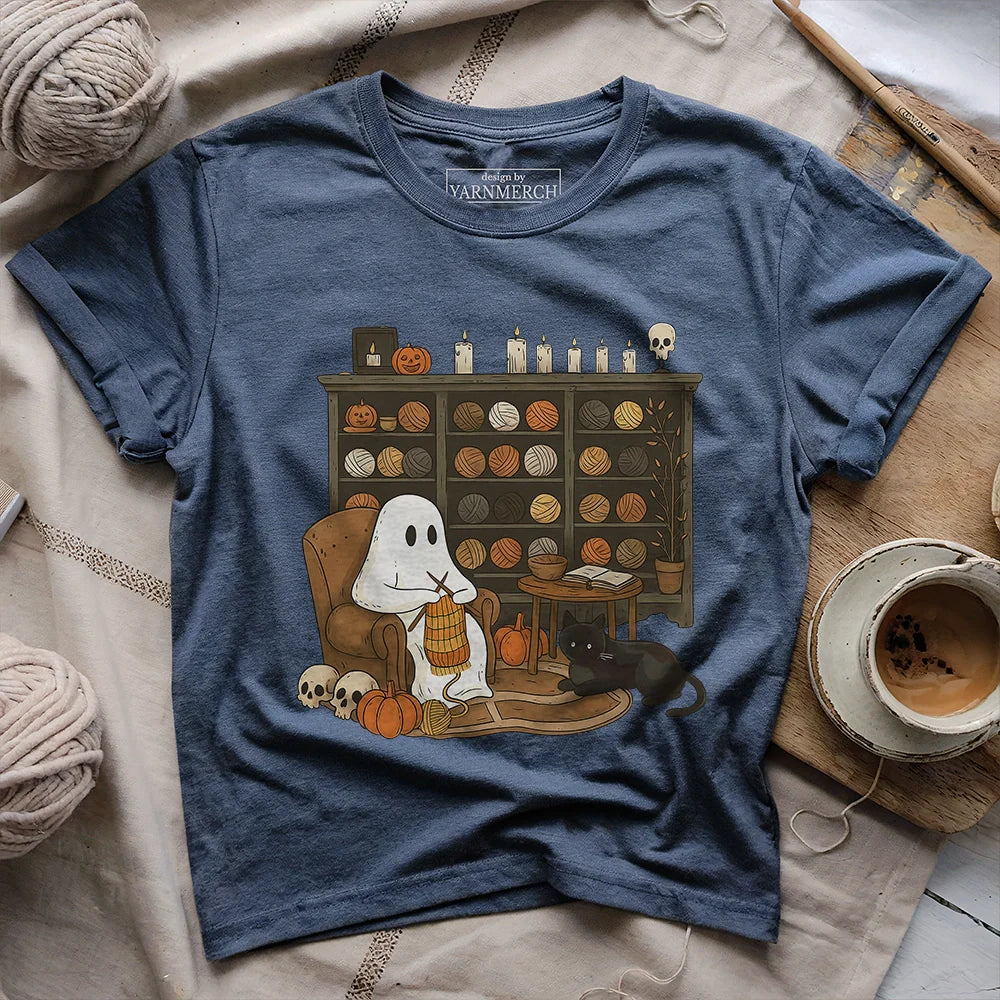 Boo Yarn T-shirt - Prismatic Fiber Arts