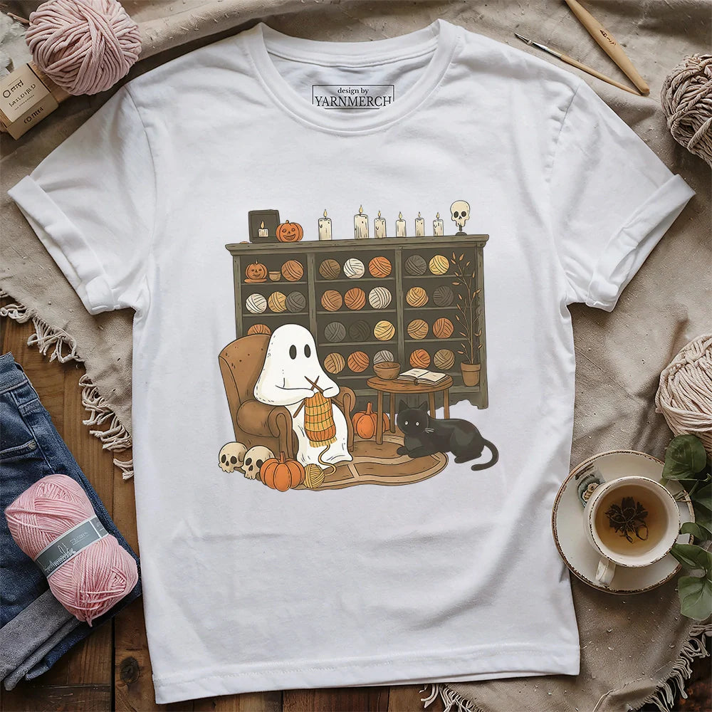 Boo Yarn T-shirt - Prismatic Fiber Arts