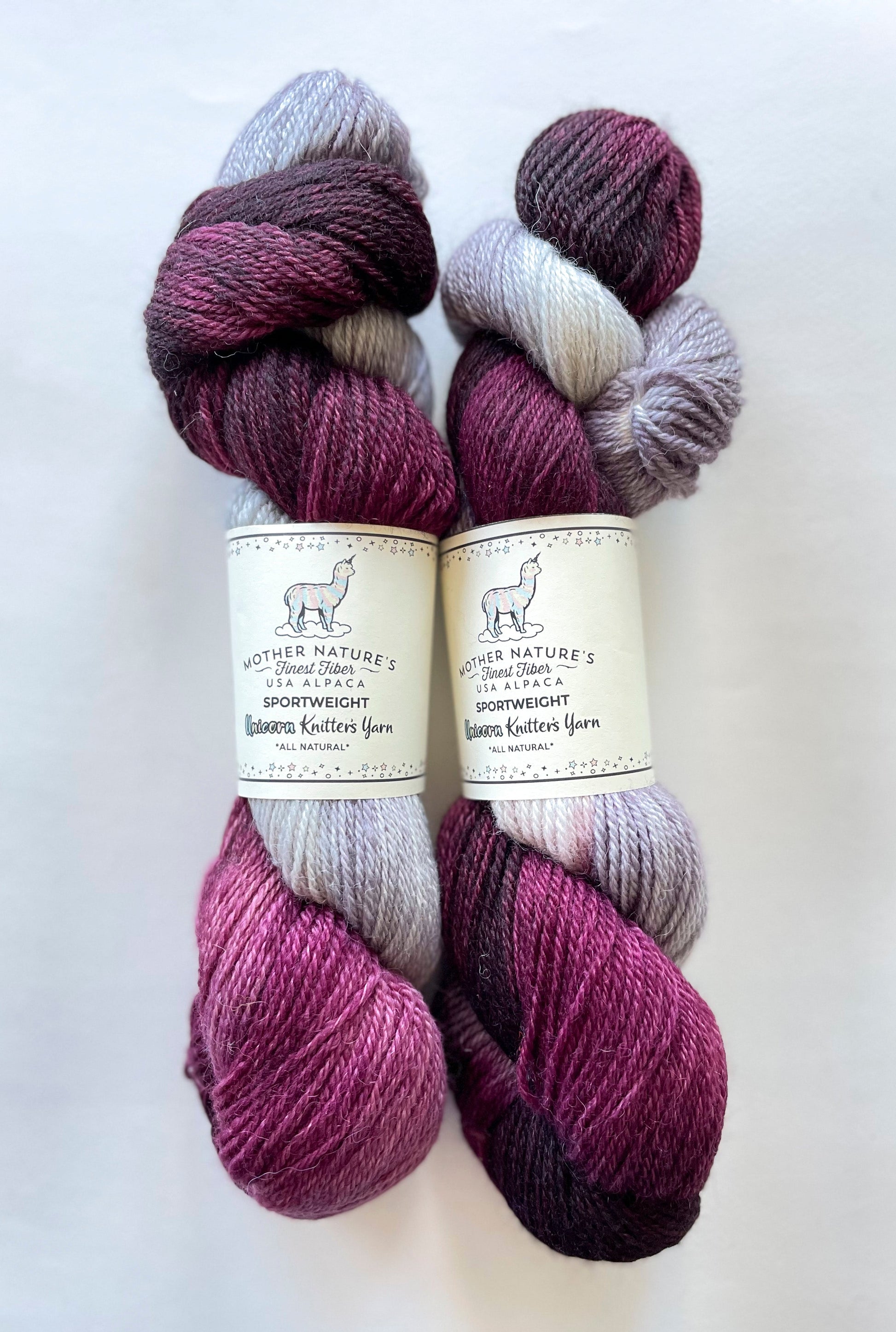 Sport Alpaca & Merino Hand Painted Yarn - Prismatic Fiber Arts