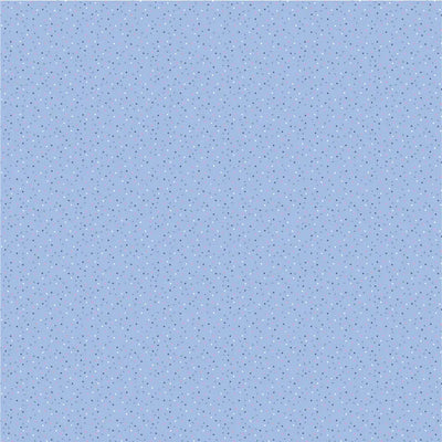 Bright Blue Forget Me Not Cotton 44"/45" Fabric Per Yard - Prismatic Fiber Arts