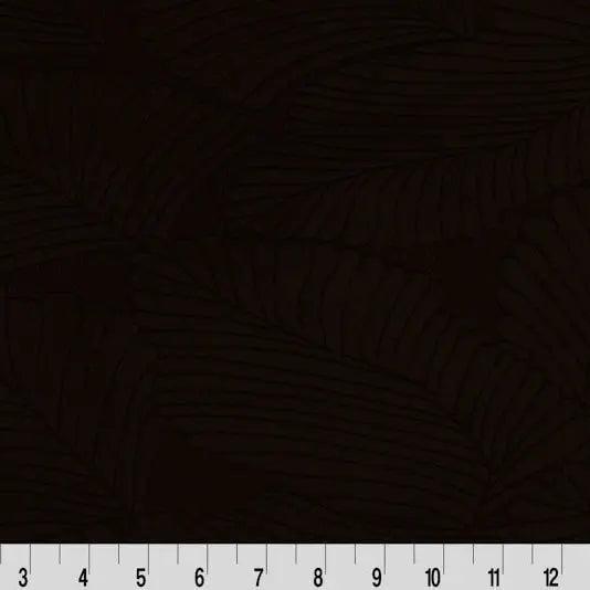 Brown Chocolate Cuddle 3 Extra Wide Tropic Burnout Fabric per yard - Prismatic Fiber Arts