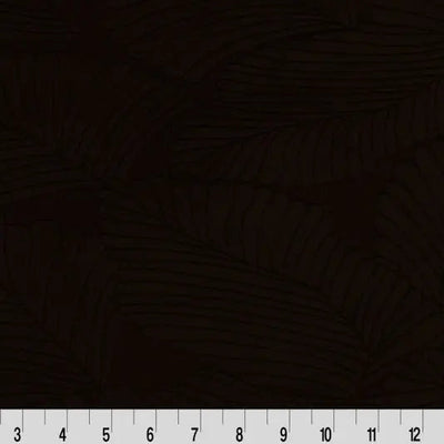 Brown Chocolate Cuddle 3 Extra Wide Tropic Burnout Fabric per yard - Prismatic Fiber Arts