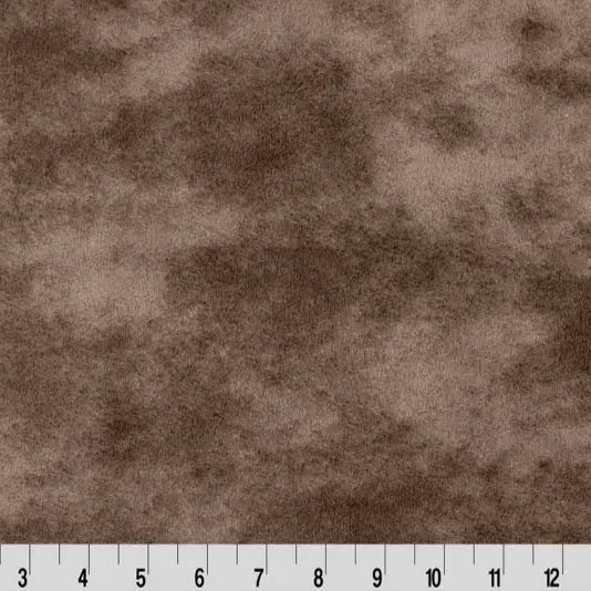 Brown Extra Wide Mist Cuddle Simply Taupe Fabric per yard - Prismatic Fiber Arts