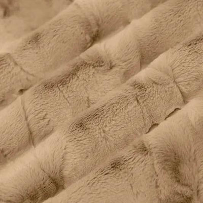 Brown Latte Luxe Cuddle Mirage 80" Fabric per yard - Prismatic Fiber Arts