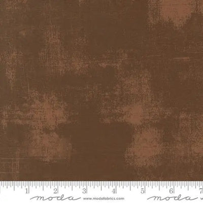 Brown Nutmeg Acorn Hollow Grunge 44"/45" Fabric Per Yard - Prismatic Fiber Arts