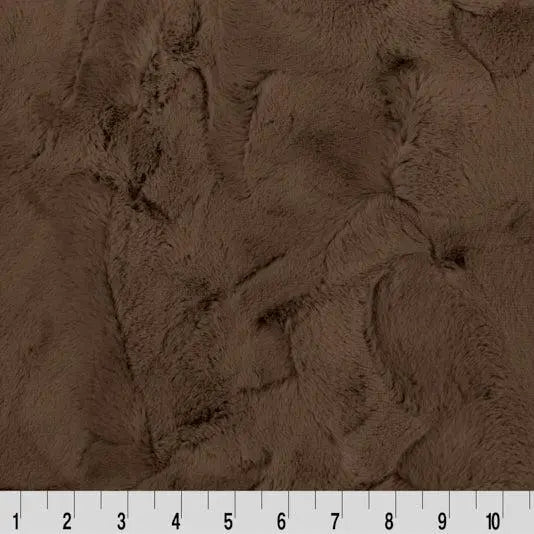 Brown Truffle Luxe Cuddle Mirage 80" Fabric per yard - Prismatic Fiber Arts