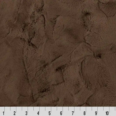 Brown Truffle Luxe Cuddle Mirage 80" Fabric per yard - Prismatic Fiber Arts