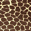 Giraffe Print Fleece Fabric - Prismatic Fiber Arts
