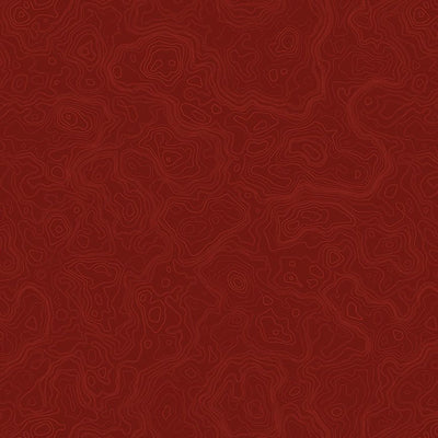Burgundy Topography Map Path to Freedom Cotton 44"/45" Fabric Per Yard - Prismatic Fiber Arts