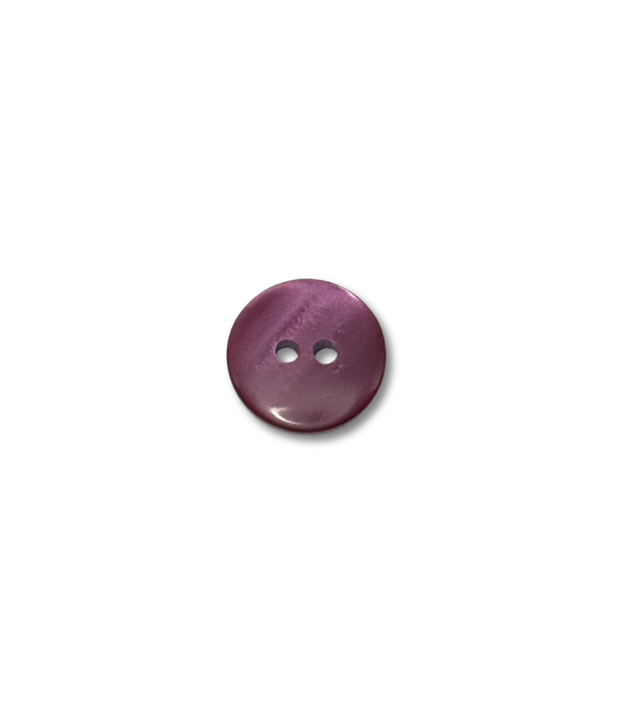 Faux Mother of Pearl Round - 14MM Button - Prismatic Fiber Arts