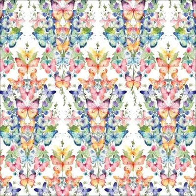 Butterfly Fantasy Bouquets Cotton 44"/45" Fabric Per Yard - Prismatic Fiber Arts