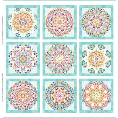 Butterfly Fantasy Butterfly Fantasy Panel Cotton 44"/45" Fabric Per Yard - Prismatic Fiber Arts