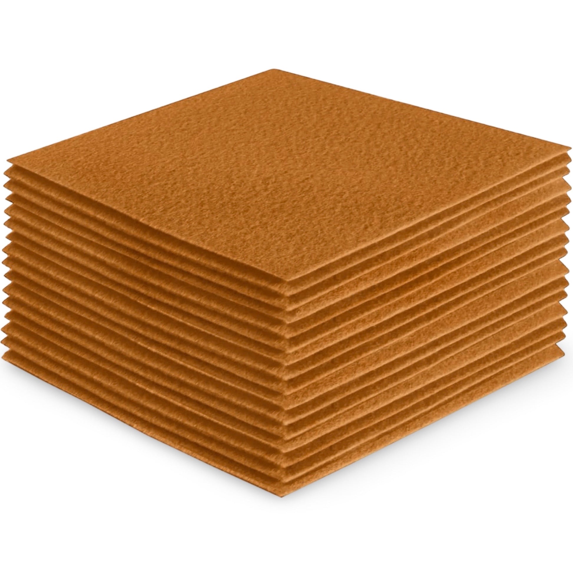 FabricLA Acrylic Felt Craft Sheet Packs – Camel | Soft 100% Acrylic Felt Sheets for DIY & Crafts - Prismatic Fiber Arts