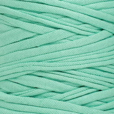 Recycled T-Shirt Fabric Yarn - Caribbean Sea Color - Prismatic Fiber Arts