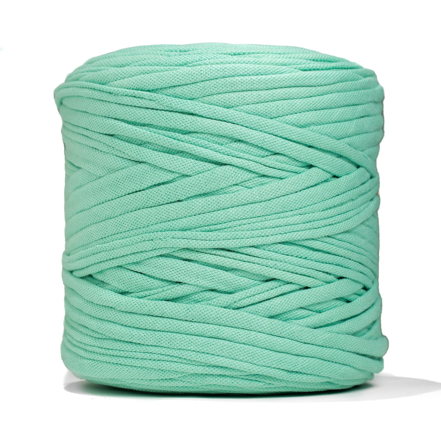 Recycled T-Shirt Fabric Yarn - Caribbean Sea Color - Prismatic Fiber Arts