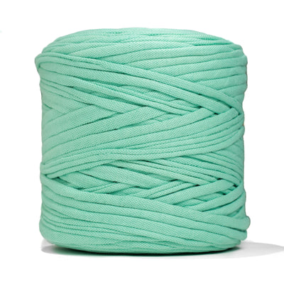 Recycled T-Shirt Fabric Yarn - Caribbean Sea Color - Prismatic Fiber Arts