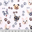Cloud Cuddle Snow Doggy Daze 58" - 60" Fabric per yard