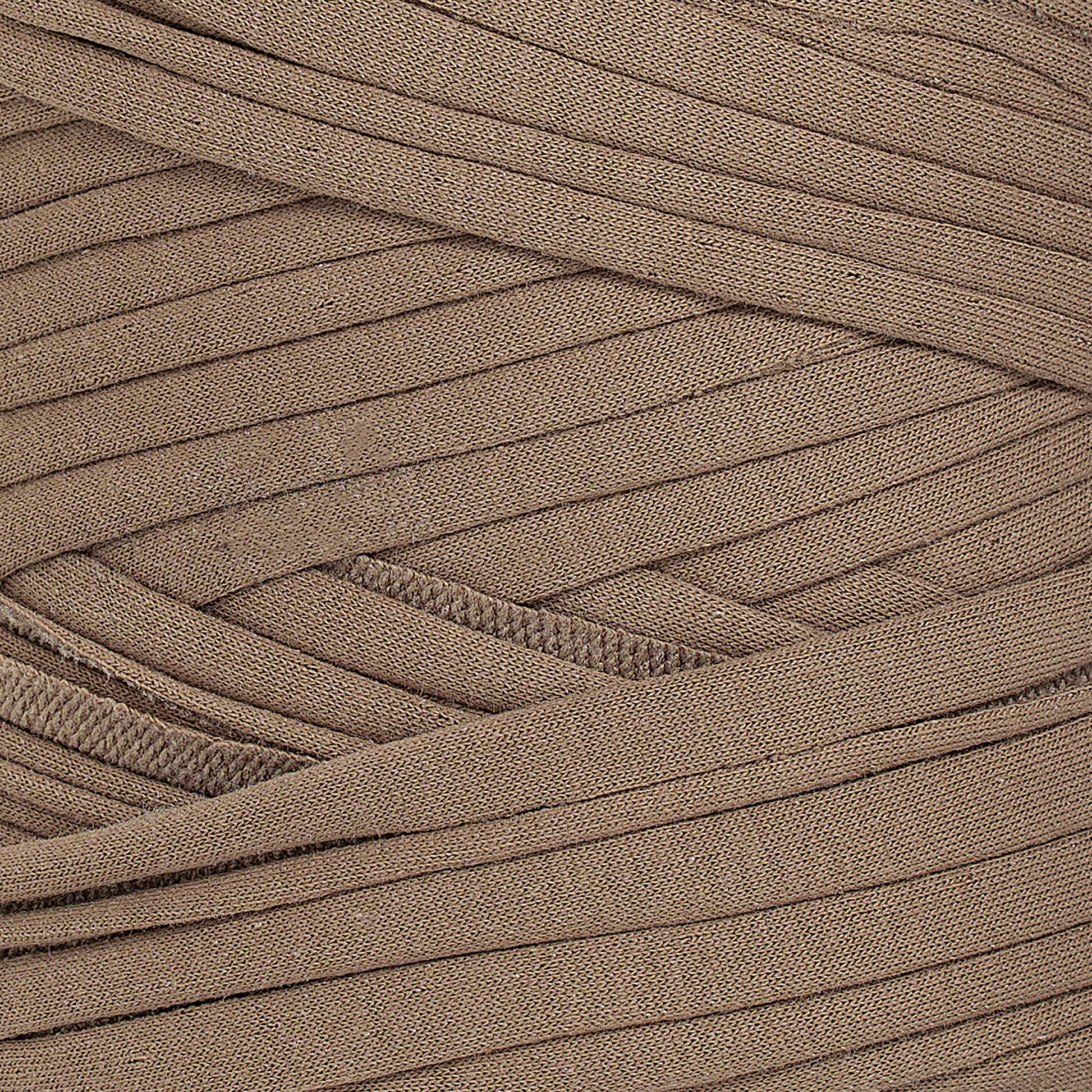 Recycled T-Shirt Fabric Yarn - Chestnut Color - Prismatic Fiber Arts