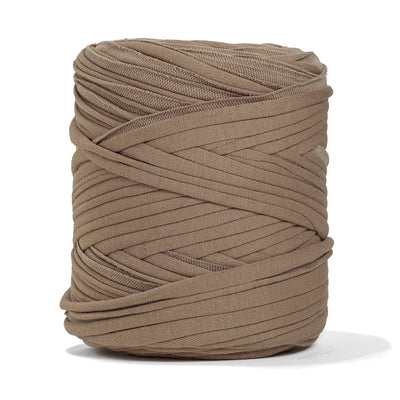 Recycled T-Shirt Fabric Yarn - Chestnut Color - Prismatic Fiber Arts