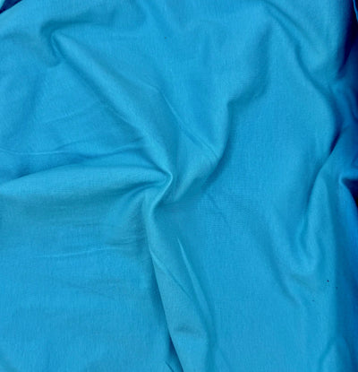 FabricLA 10 oz Cotton Spandex Jersey Knit Fabric – 4-Way Stretch | Aqua - Prismatic Fiber Arts