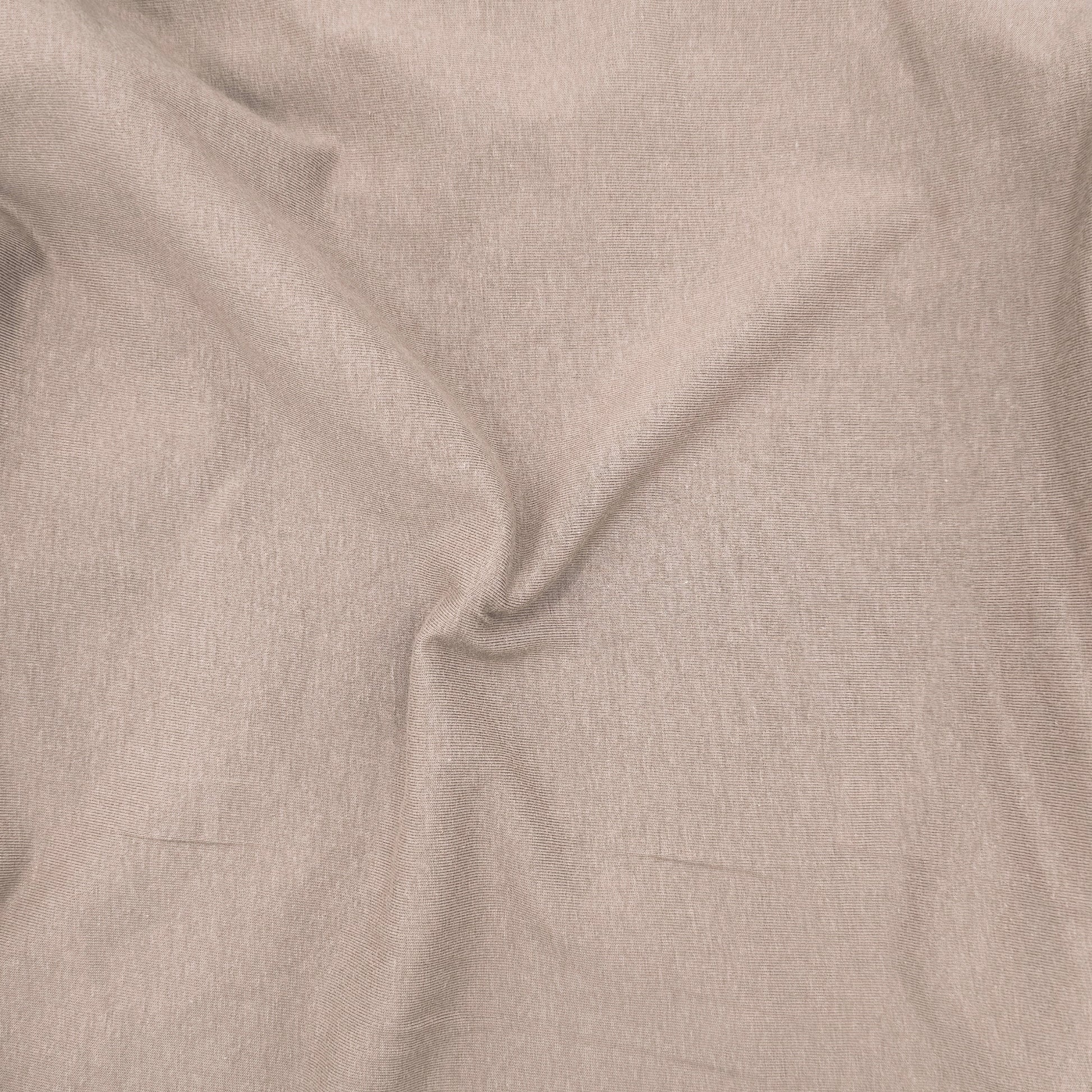 FabricLA 10 oz Cotton Spandex Jersey Knit Fabric – 4-Way Stretch | Coffee - Prismatic Fiber Arts