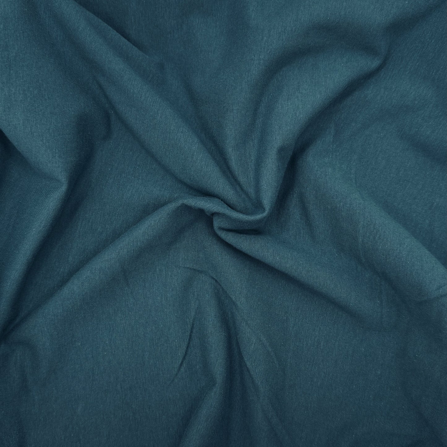 FabricLA 10 oz Cotton Spandex Jersey Knit Fabric – 4-Way Stretch | Dark Teal - Prismatic Fiber Arts