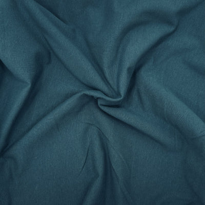 FabricLA 10 oz Cotton Spandex Jersey Knit Fabric – 4-Way Stretch | Dark Teal - Prismatic Fiber Arts