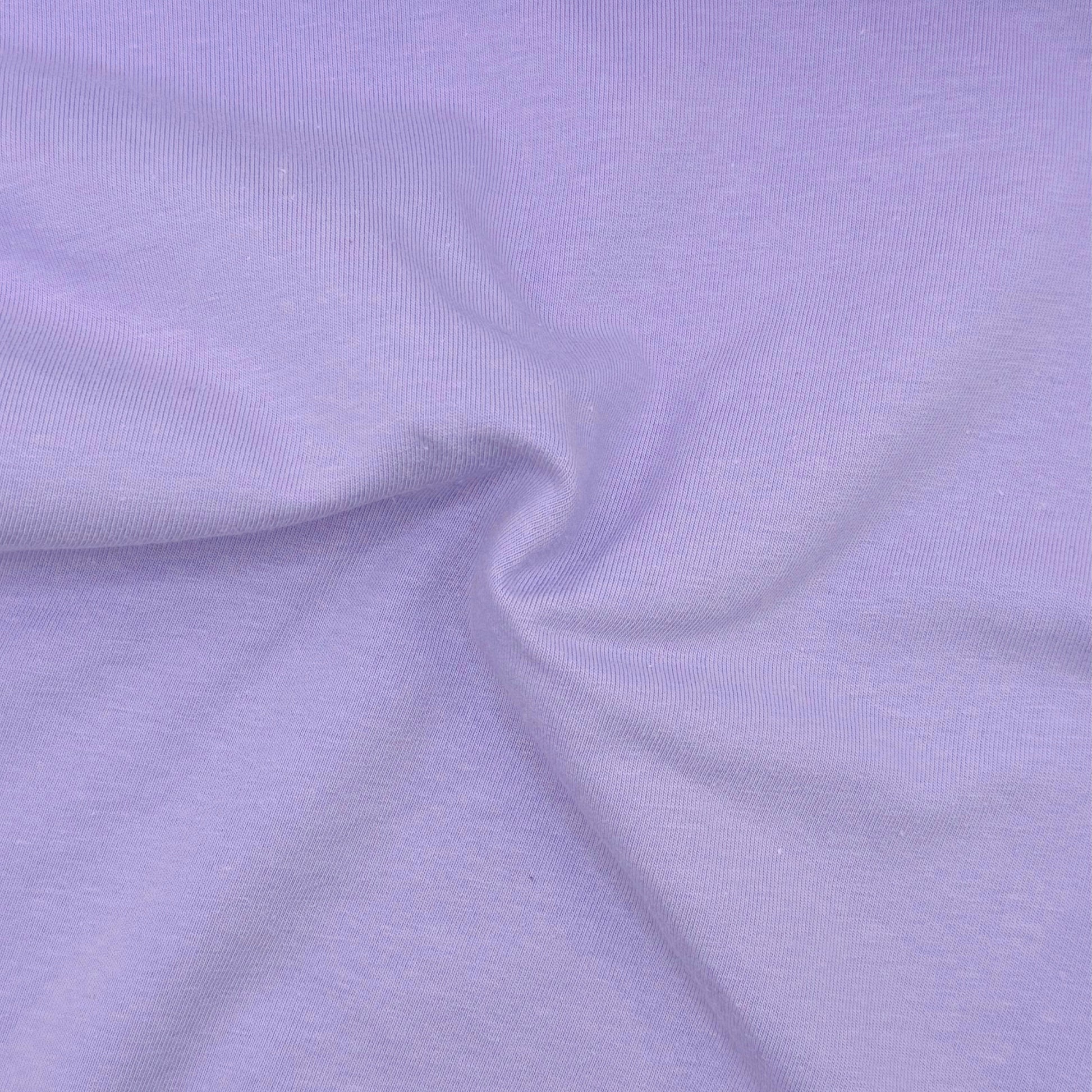 FabricLA 10 oz Cotton Spandex Jersey Knit Fabric – 4-Way Stretch | Lavender - Prismatic Fiber Arts
