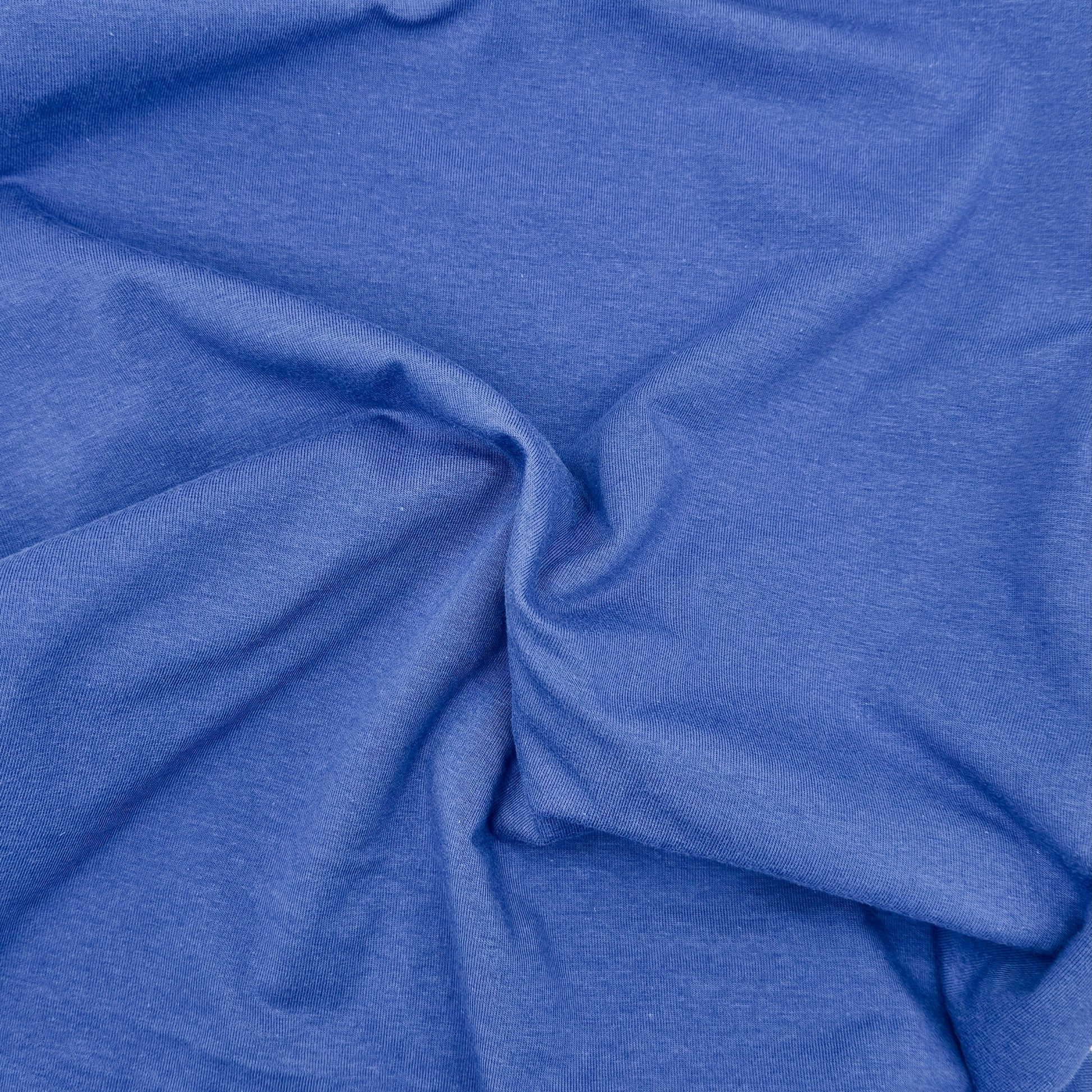 FabricLA 10 oz Cotton Spandex Jersey Knit Fabric – 4-Way Stretch | Super Royal - Prismatic Fiber Arts