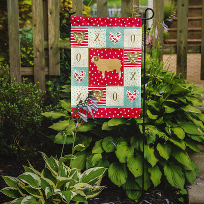 Horned Dorset Sheep Love Garden Flag – Decorative Outdoor Yard Flag CK5407GF - Prismatic Fiber Arts