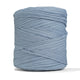 Recycled T-Shirt Fabric Yarn - Cloudy Blue Color - Prismatic Fiber Arts
