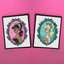 Cameo Doll: Brunette by Fluff Counted Cross Stitch Kit - Prismatic Fiber Arts