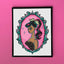 Cameo Doll: Brunette by Fluff Counted Cross Stitch Kit - Prismatic Fiber Arts