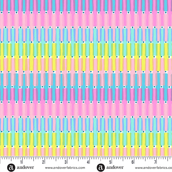 Candy Shelved Cotton 44"/45" Fabric Per Yard - Prismatic Fiber Arts