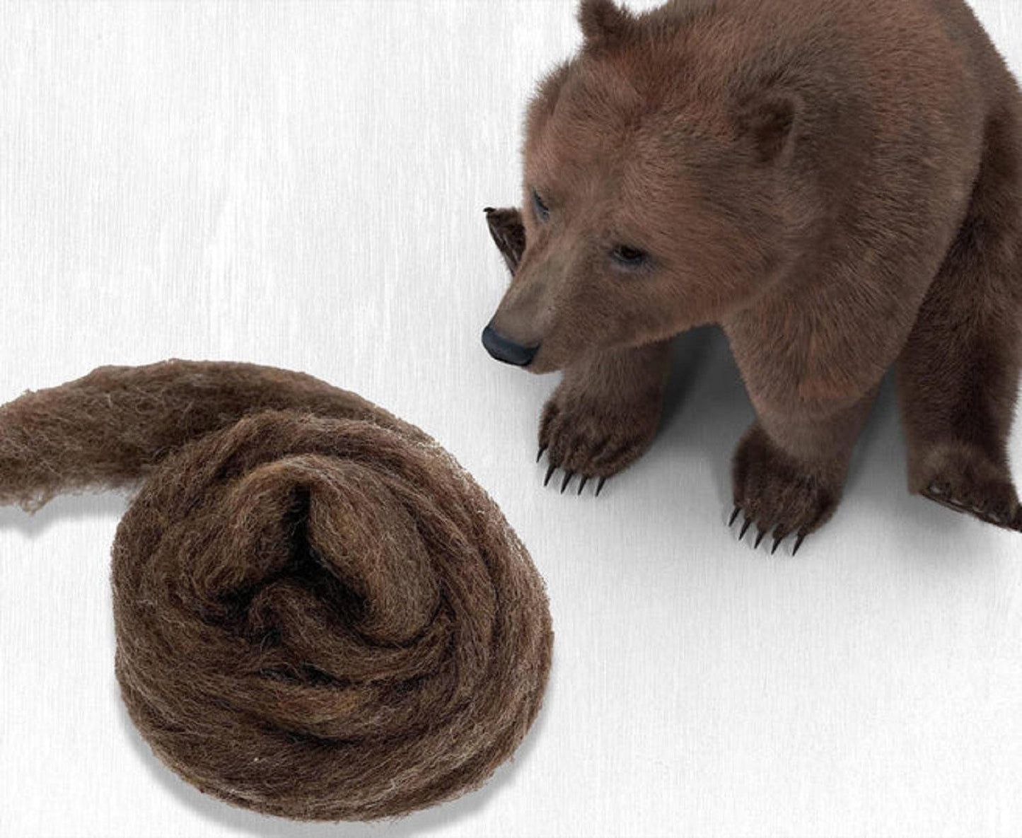 Furry Friends | Carded Corriedale Wool Sliver - Prismatic Fiber Arts