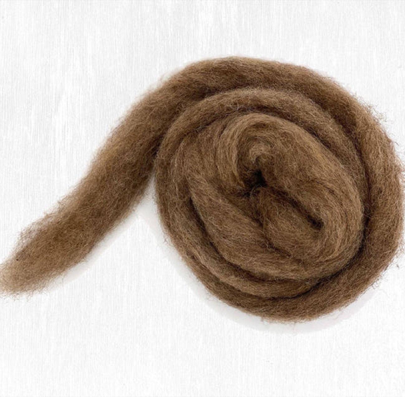 Furry Friends | Carded Corriedale Wool Sliver - Prismatic Fiber Arts