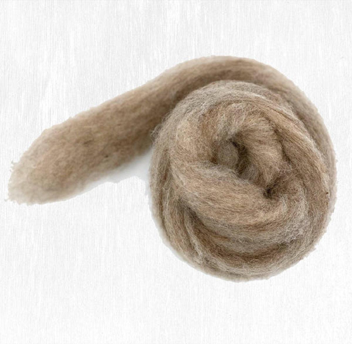 Furry Friends | Carded Corriedale Wool Sliver - Prismatic Fiber Arts