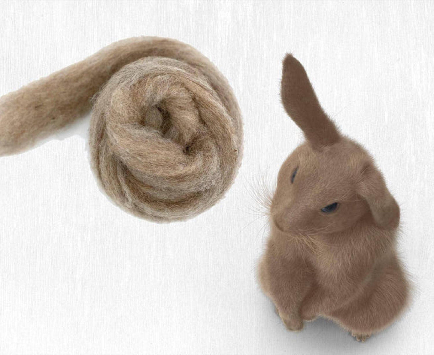 Furry Friends Variety Pack | Carded Corriedale Wool Sliver | 5 Colors - Prismatic Fiber Arts