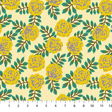 Carnation Golden Yesterday Cotton 44"/45" Fabric Per Yard - Prismatic Fiber Arts