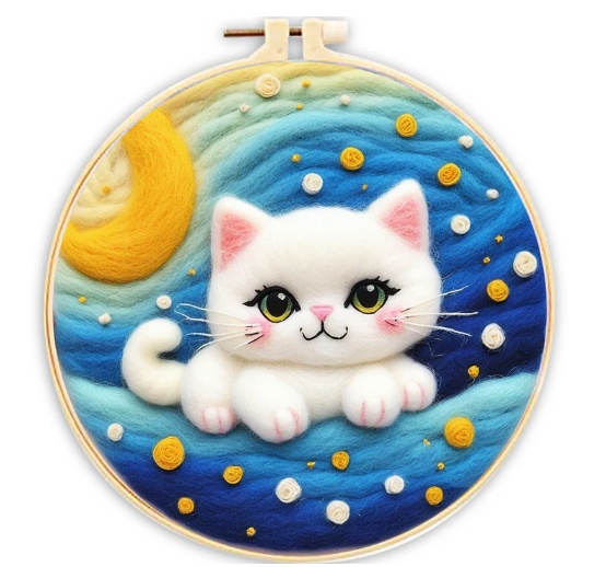 2D Needle Felting Kits - Prismatic Fiber Arts