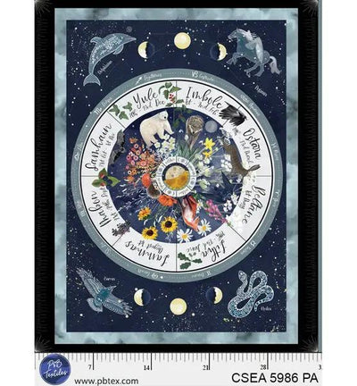 Celestial Seasons - Panel - Prismatic Fiber Arts