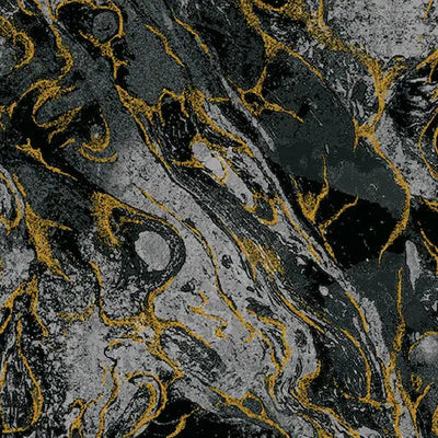 Charcoal Marbled Earth Cotton 44”/45" Fabric Per Yard - Prismatic Fiber Arts