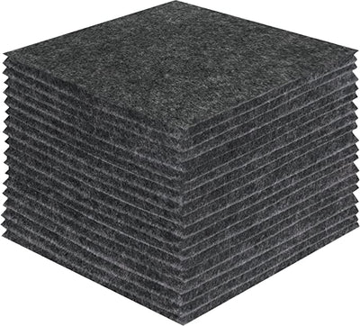 FabricLA Acrylic Felt Craft Sheet Packs – Charcoal | Soft 100% Acrylic Felt Sheets for DIY & Crafts - Prismatic Fiber Arts