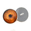 Cheetah Inspired Sew-On Button Glass Eyes - Prismatic Fiber Arts