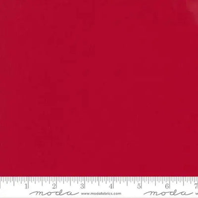 Christmas Red Bella Solids 44"/45" Fabric Per Yard - Prismatic Fiber Arts