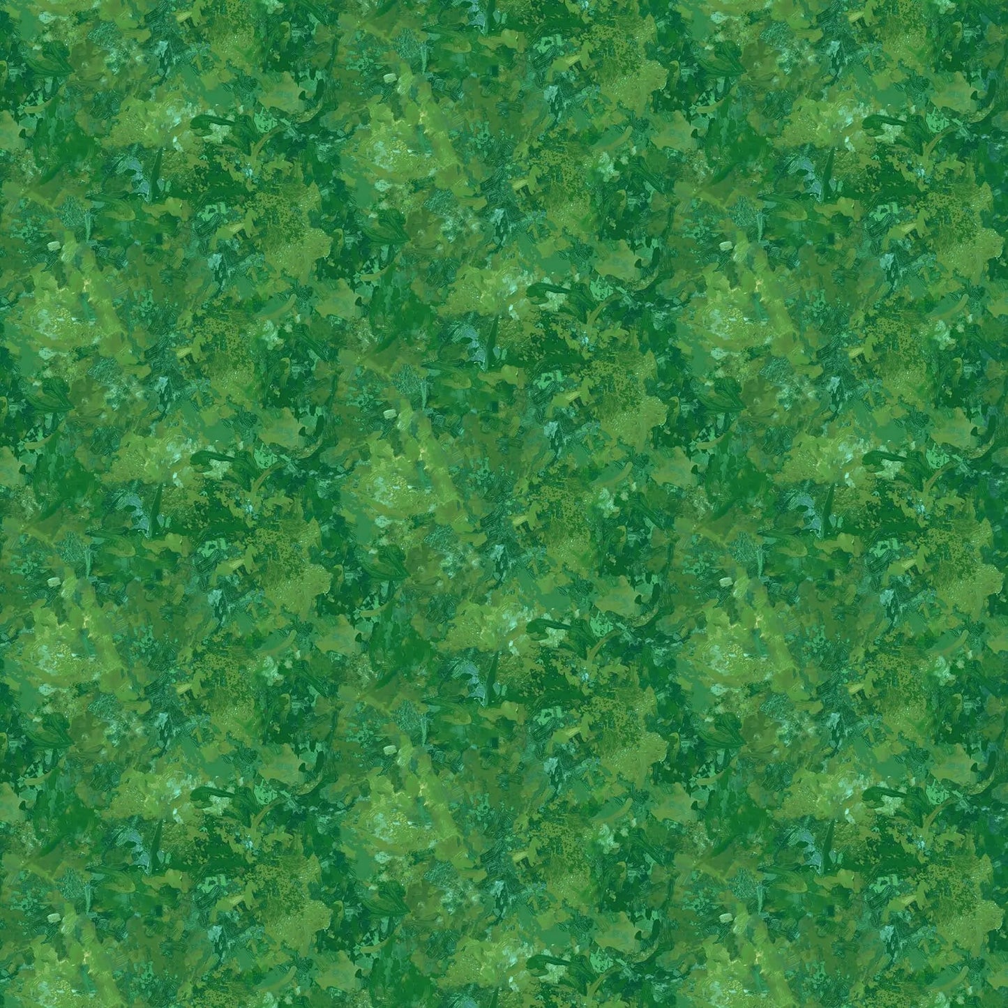 Chroma Rainforest Green 9060-74 Cotton 44"/45" Fabric Per Yard - Prismatic Fiber Arts
